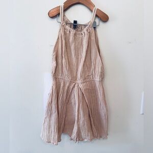 Zara Kids Gauze Crinkle Romper